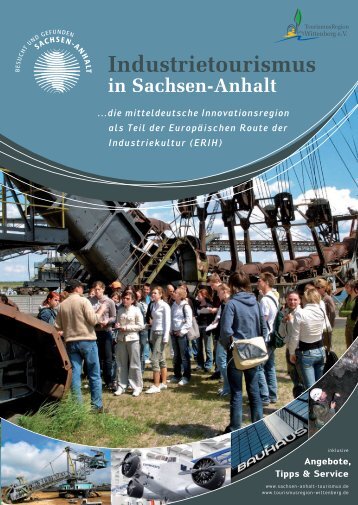 Broschüre "Industrietourismus in Sachsen-Anhalt" - ERIH