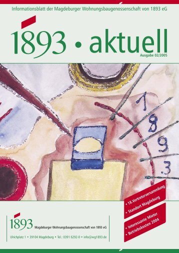 Aktuell - Magdeburger Wohnungsbaugenossenschaft von 1893 eG