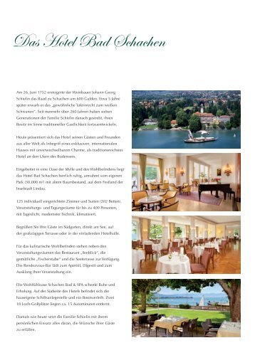 Hotel Lindenhof Bad Schachen Hotel Lindenhof Bad Schachen