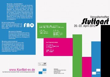 Einladungsflyer (pdf) - KonNet e.V.