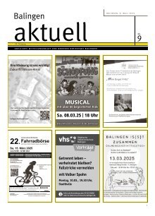 04.03.2025 Balingen aktuell