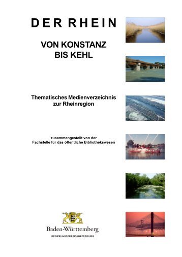 DERRHEIN VON KONSTANZ BIS KEHL Thematisches ...