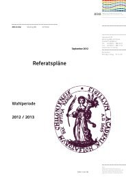 AStA CAU Brief (PDF) - Christian-Albrechts-Universität zu Kiel