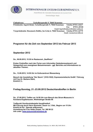 Programm - Internationaler Lyceum-Club Konstanz eV