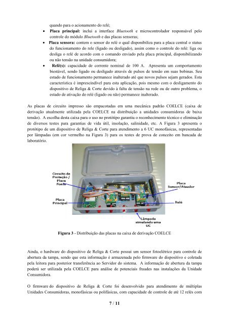 Sistema de Religamento & Corte de Unidades Consumidoras - KNBS