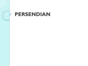 PERSENDIAN - Direktori File UPI