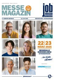 Das MesseMagazin der jobmesse dortmund 2025