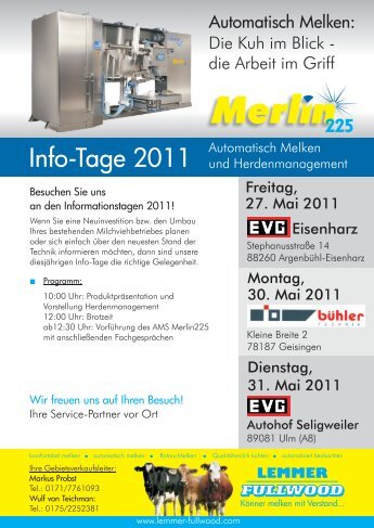 Einladung Merlin225 Moeller 2011 - Lemmer - Fullwood GmbH