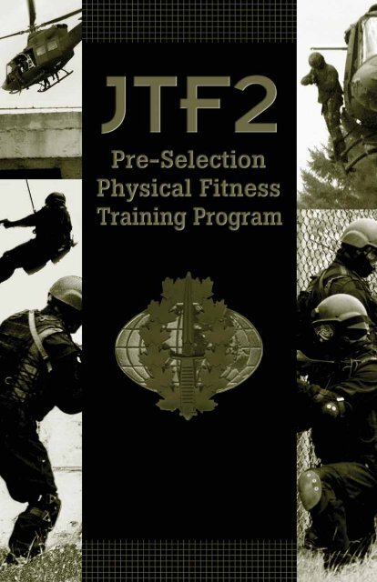 Pre-selection physical fitness training program - Canadian Forces ...