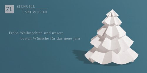 Frohe Weihnachten und unsere besten Wünsche für ... - zl-legal.de