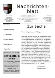 23. März 2008 - Marktgemeinde Irnfritz-Messern