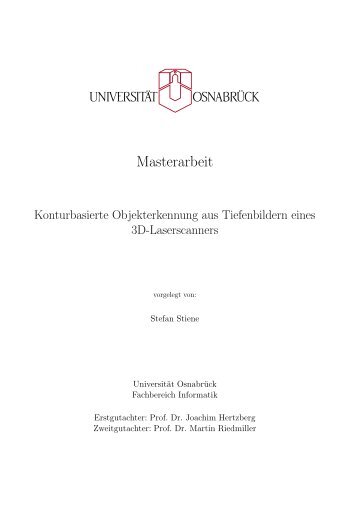 Masterarbeit - Universität Osnabrück