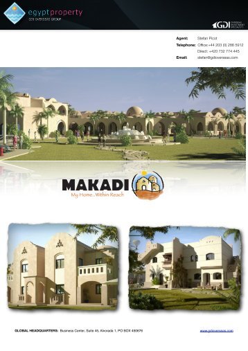 MAKADI OFFICIAL BROCHURE - Egypt Property