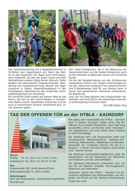 Aronia: reiinigt- heilt – stärkt - Gemeinde St. Stefan ob Stainz