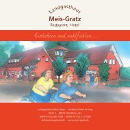 Landgasthaus Meis-Gratz · Inhaber: Stefan Arning Alst 13 · 48612 ...