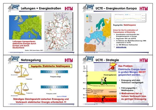 Der Strom kommt aus der Steckdose - Power Engineering Saar