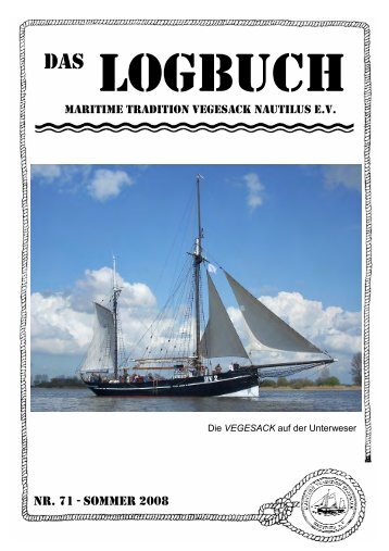 LOGBUCH - Vegesack Maritim