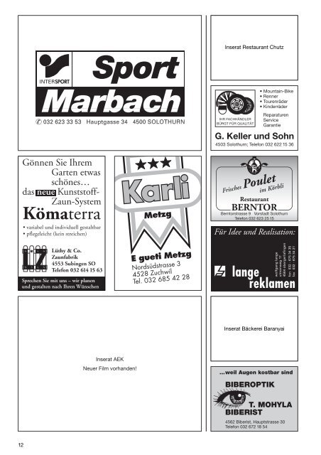 00 FCSdirekt 1/99 - FC Solothurn