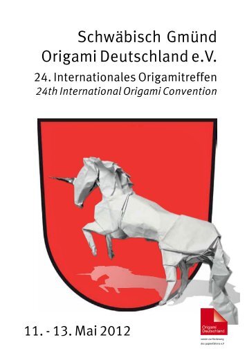 24th International Origami Convention - Origami Deutschland
