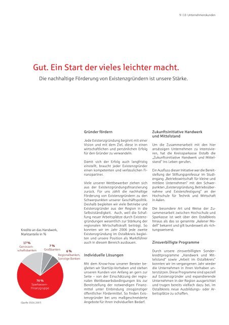 Bericht zum Geschäftsjahr 2006 - Kreissparkasse Ostalb