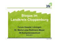 Biogas im Landkreis Cloppenburg - Stadt Löningen