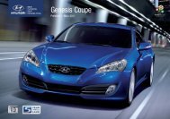 PDF Download - Preisliste Genesis Coupe - Hyundai