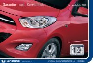 Garantie- und Serviceheft - Hyundai