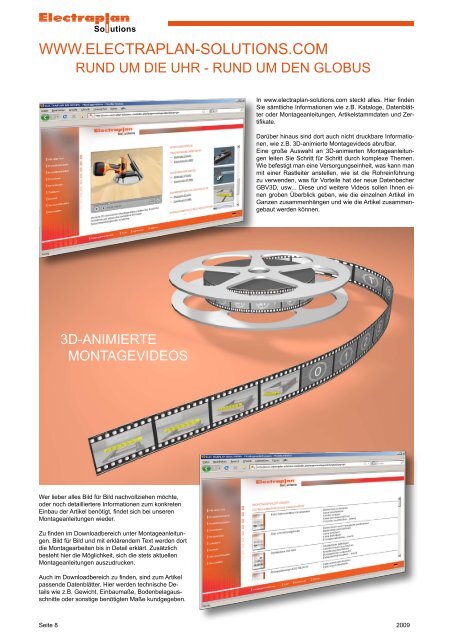 PrODUkTkaTalOG - Electraplan Solutions GmbH