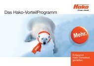 Das Hako-VorteilProgramm