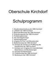 Schülerinnen und Schüler - OBS Kirchdorf