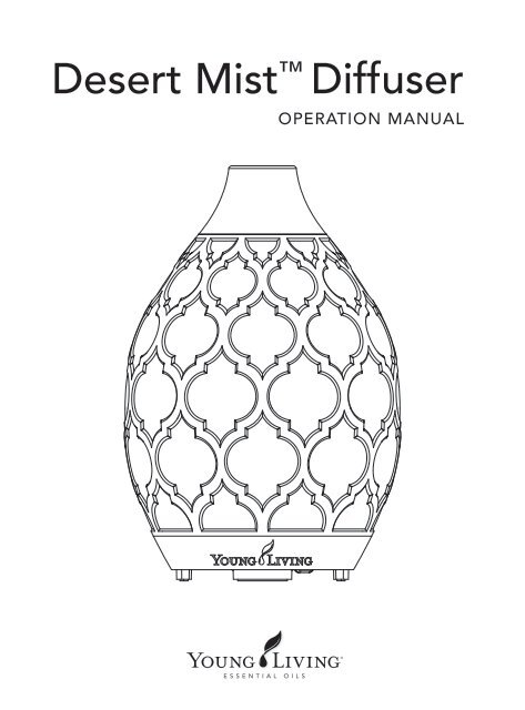 Desert Mist Diffuser User Manual