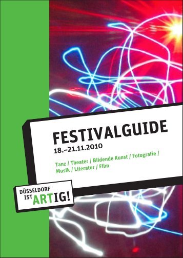 festivalguide - Düsseldorf ist ARTig