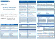 Wirtschaftsenglisch - Sprachurlaub.de