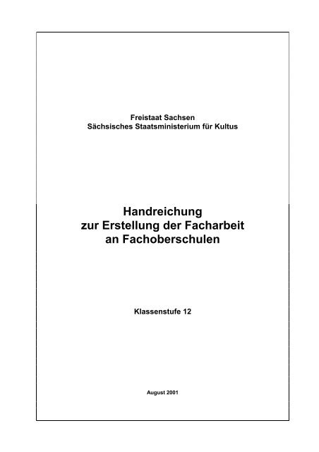 Facharbeit Hilfe Facharbeit Hilfe