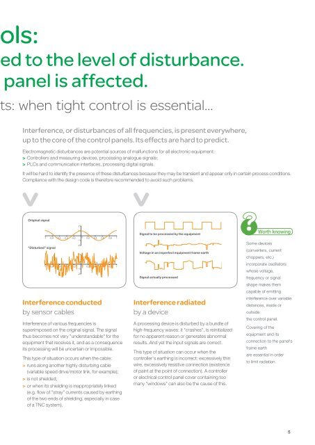 Control Panel technical guide How to protect a - Schneider Electric