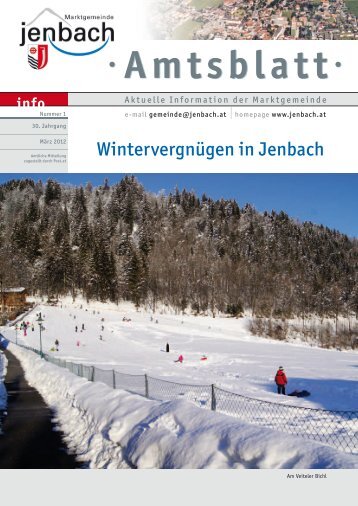 Amtsblatt Amtsblatt - Jenbach