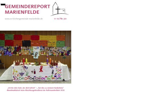 Blumen Evangelische Kirchengemeinde Marienfelde