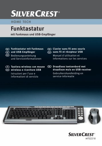 Funktastatur - Targa Service Portal