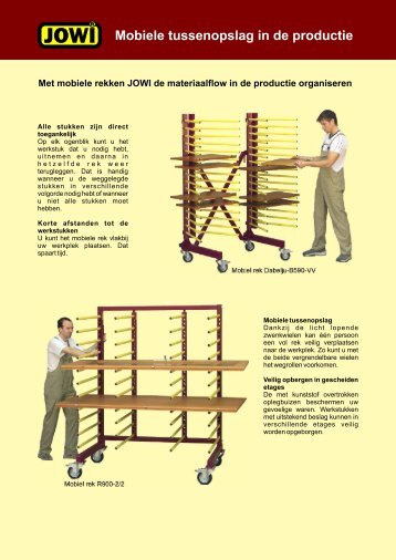 Mobiele tussenopslag in de productie - JOWI
