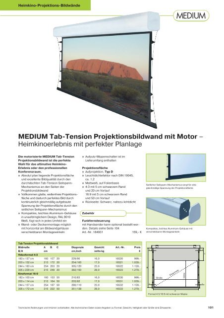 Technische Daten - Technikfuchs