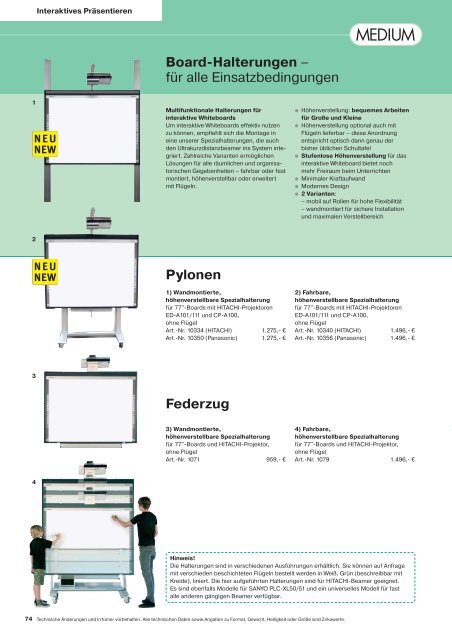 Technische Daten - Technikfuchs