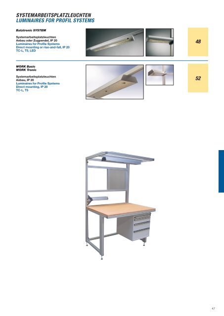 friction-arm models - Batz Leuchtsysteme & Handels Gmbh