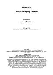 Ahnentafel Johann Wolfgang Goethes - bei den Genealogie-Seiten ...