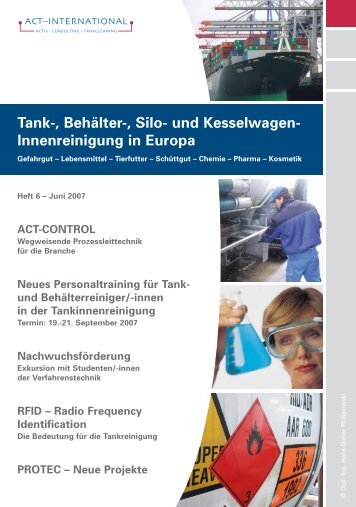 Tank-, Behälter-, Silo- und Kesselwagen- Innenreinigung in Europa