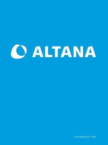 Geschäftsbericht 2009 - Altana AG