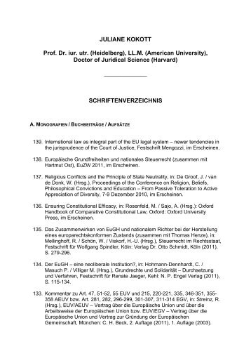 JULIANE KOKOTT Prof. Dr. iur. utr. (Heidelberg) - Prof. Dr. Juliane ...