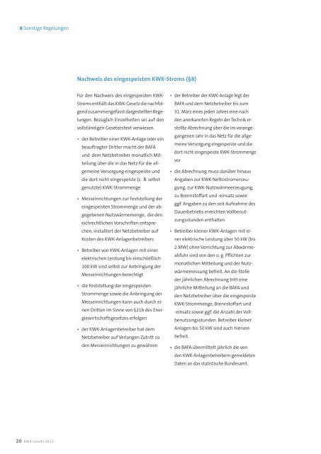 Das KWK-Gesetz 2012″ (PDF) - BHKW-Infozentrum