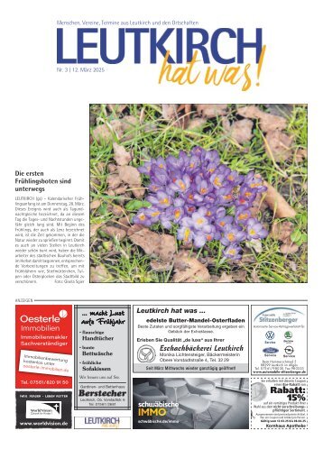 12.03.2025 Leutkirch hat was