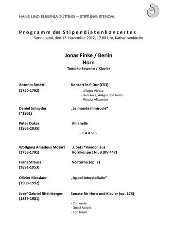 Jonas Finke / Berlin Horn