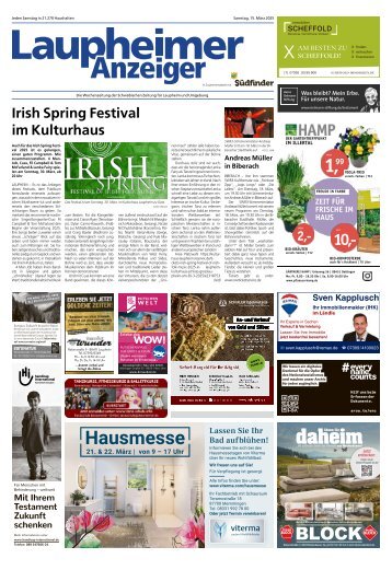 15.03.2025 Laupheimer Anzeiger